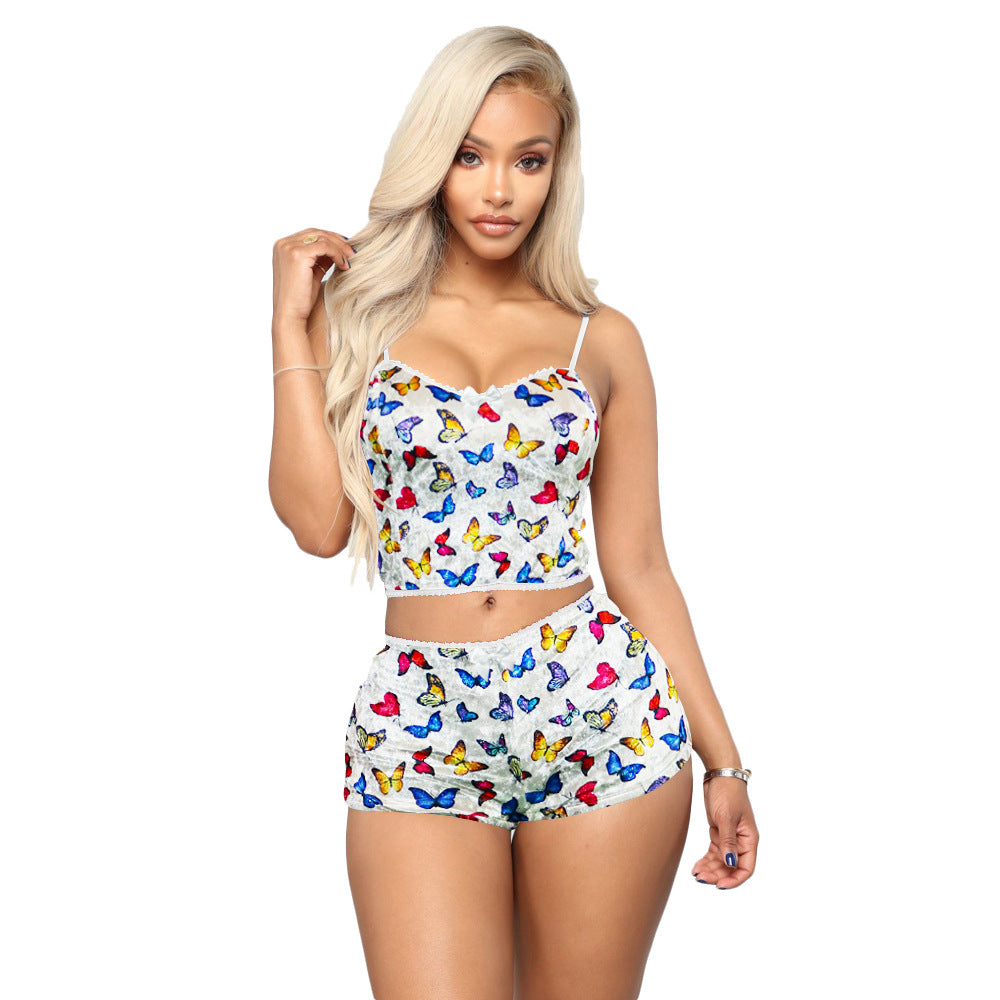 New Print Ladies Pajama Set - sharpe elegance1 new-print-ladies-pajama-set,