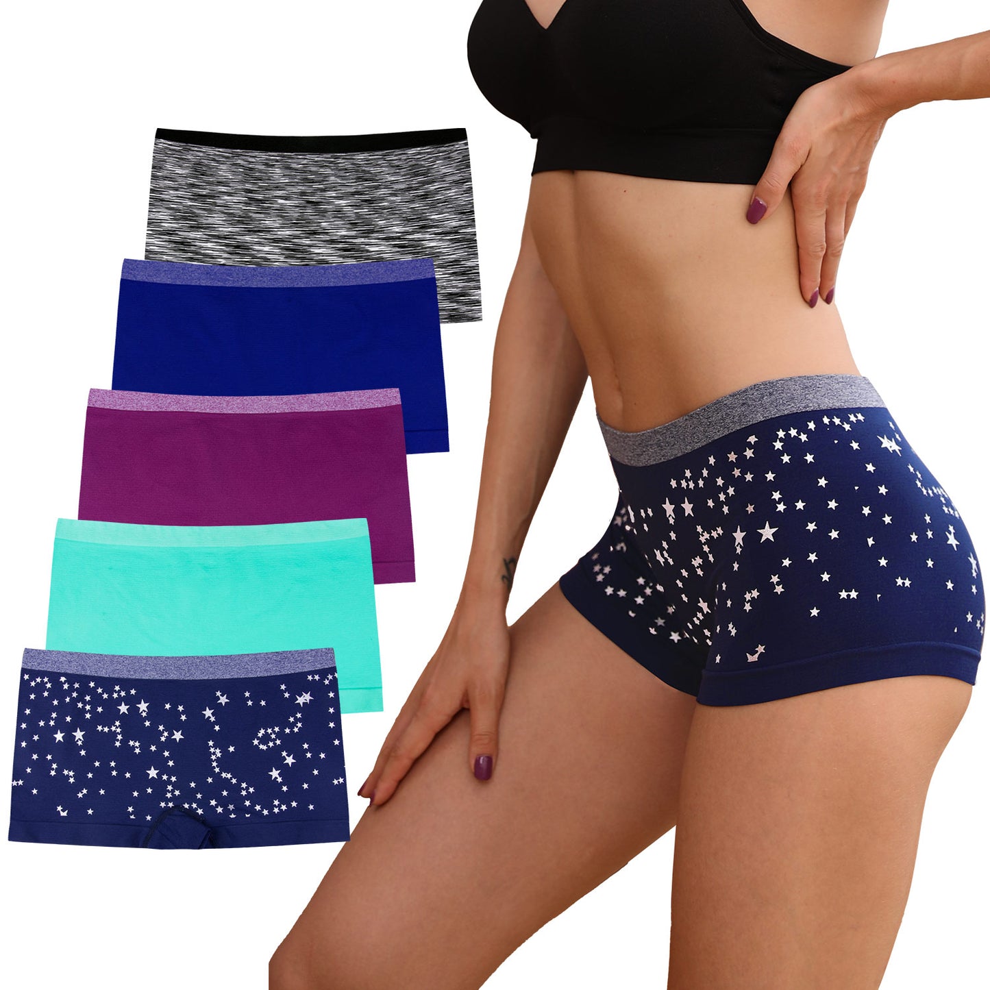 Sharpe Elegance Signature Seamless Boyshorts - sharpe elegance1 sharpe-elegance-signature-seamless-boyshorts,