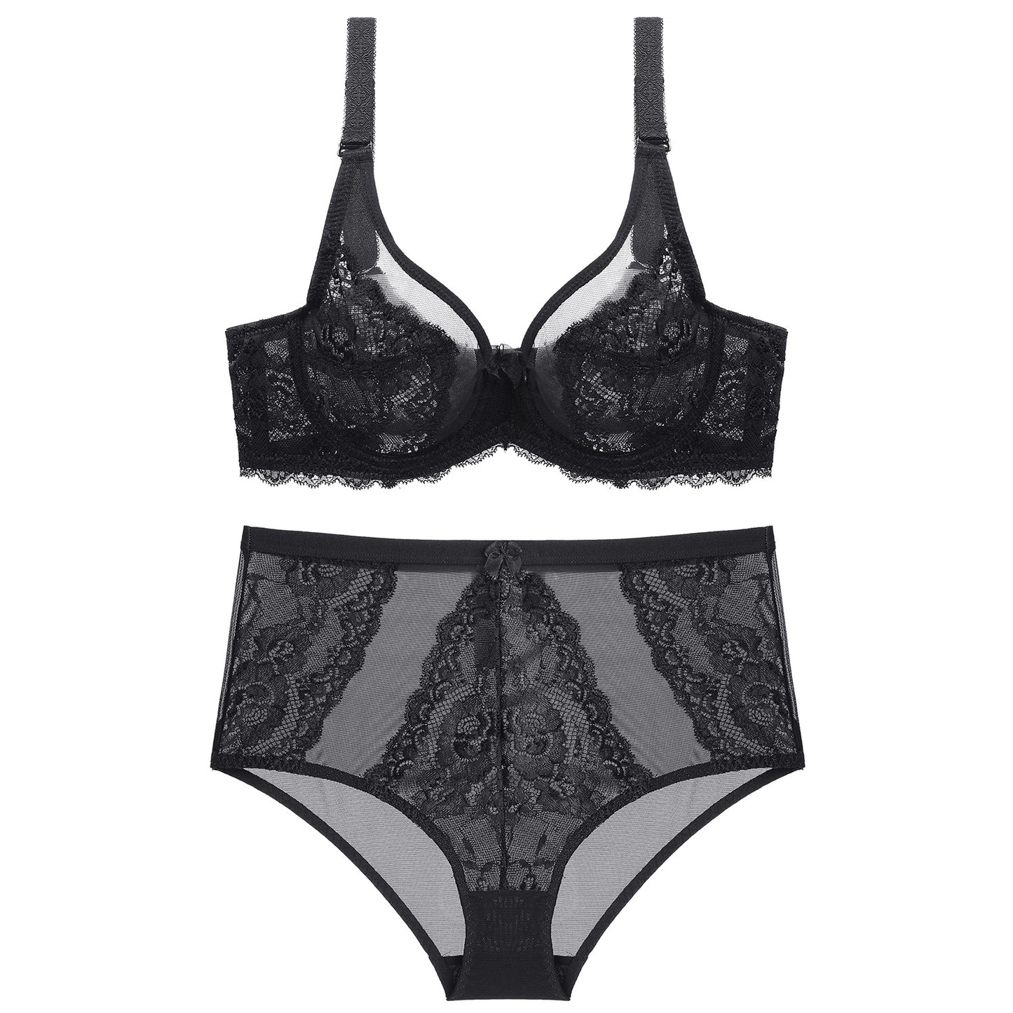 High Quality Embroidery Bra Set - sharpe elegance1 high-quality-embroidery-bra-set,