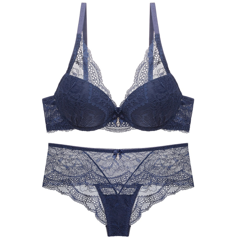 Fashionable Adjustable Strap Push Up Bra and Panty Sets - sharpe elegance1 fashionable-adjustable-strap-push-up-bra-and-panty-sets,