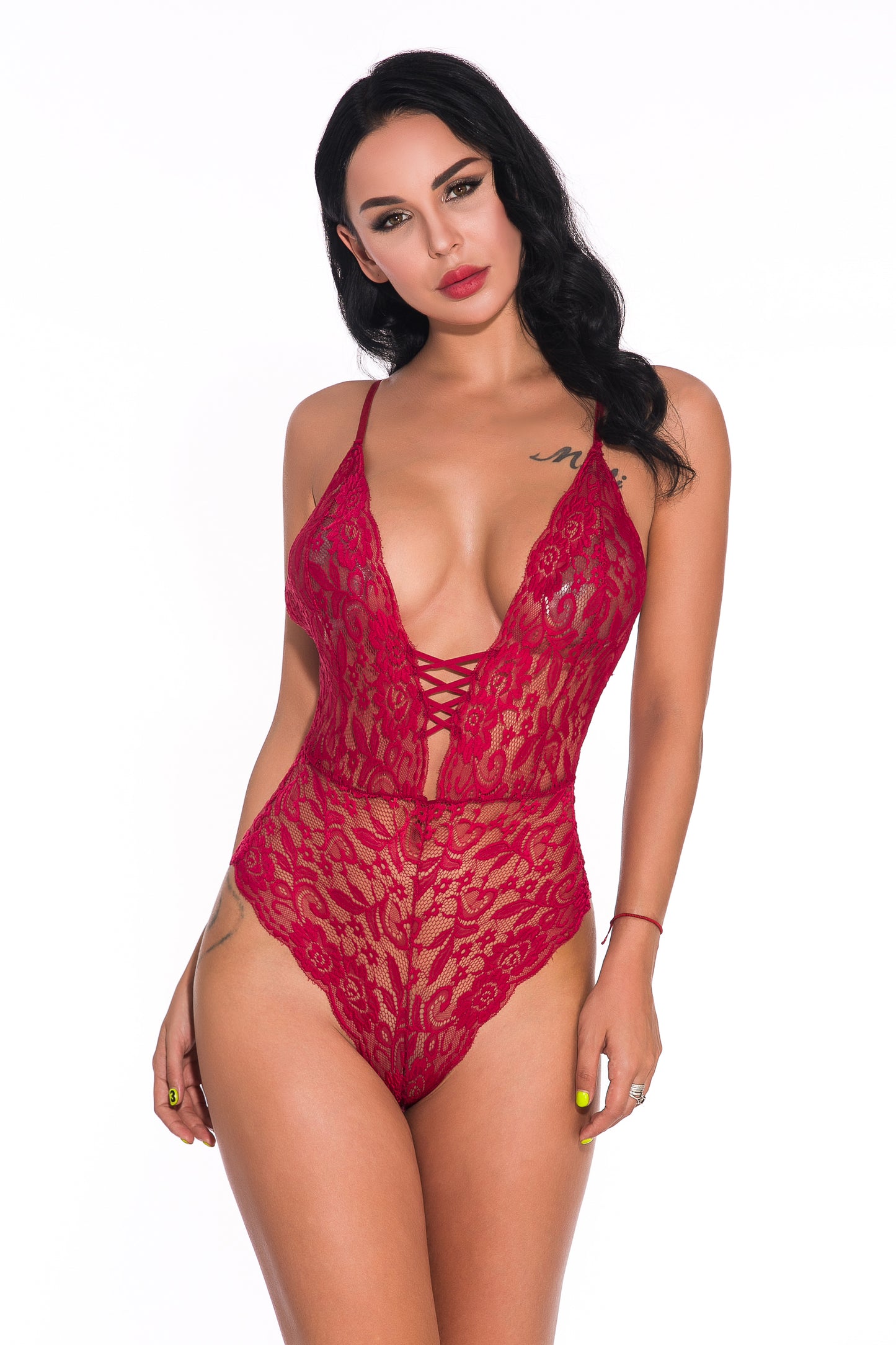 Hot Sexy Transparent One-Piece Mesh Bodysuit - sharpe elegance1 hot-sexy-transparent-one-piece-mesh-bodysuit,