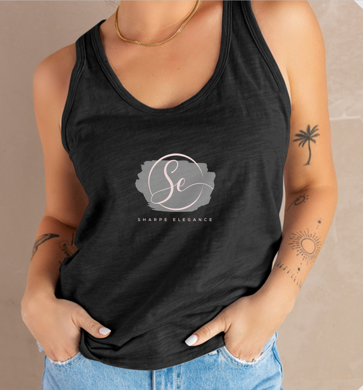 Solid Color Scoop Neck Basic Tank Top - sharpe elegance1 solid-color-scoop-neck-basic-tank-top, Signature