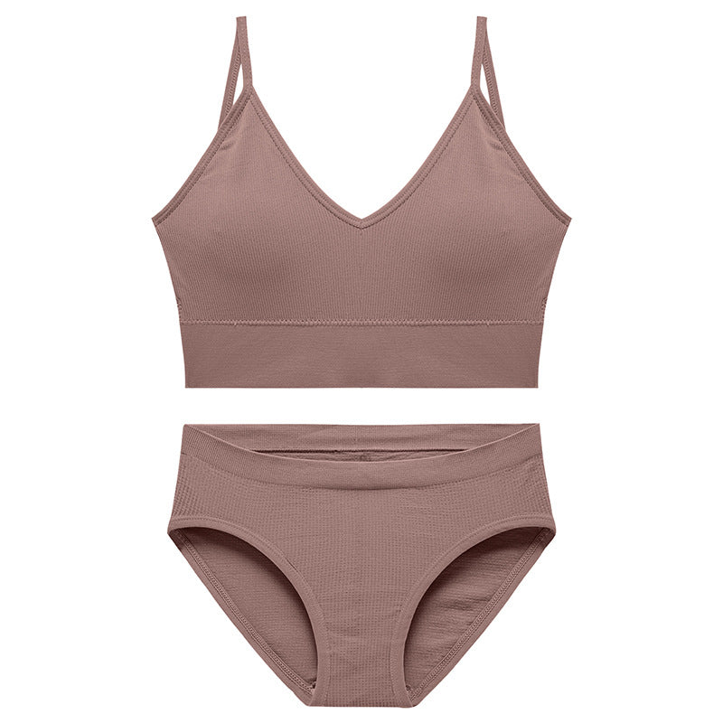 Women Small Cup fitness Yoga Bra and Brief Set - sharpe elegance1 women-small-cup-fitness-yoga-bra-and-brief-set, 