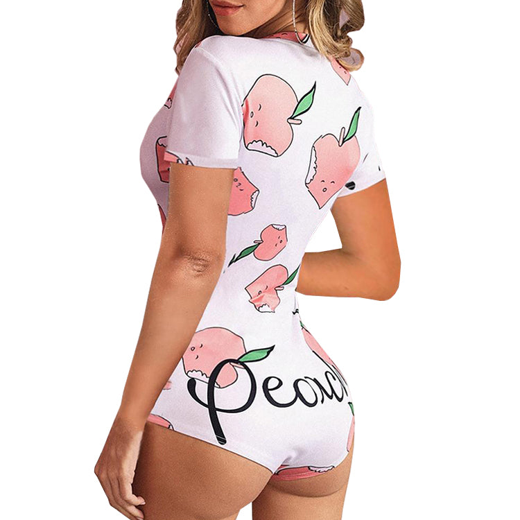 Short Sleeve Pajama Onesie - sharpe elegance1 short-sleeve-pajama-onesie, 