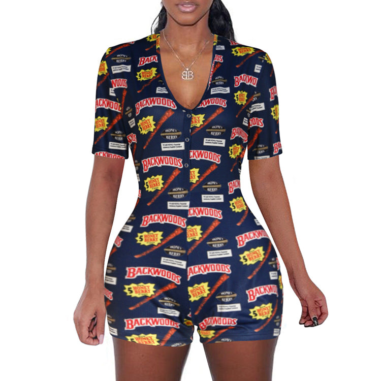 Short Sleeve Pajama Onesie - sharpe elegance1 short-sleeve-pajama-onesie, 