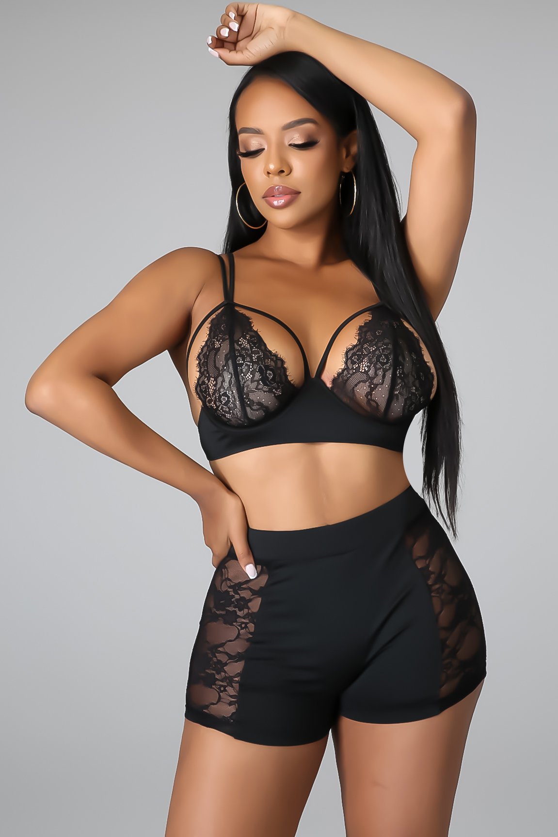 Adjusted-straps Boyshorts Lingerie Set - sharpe elegance1 adjusted-straps-lingerie-1, 