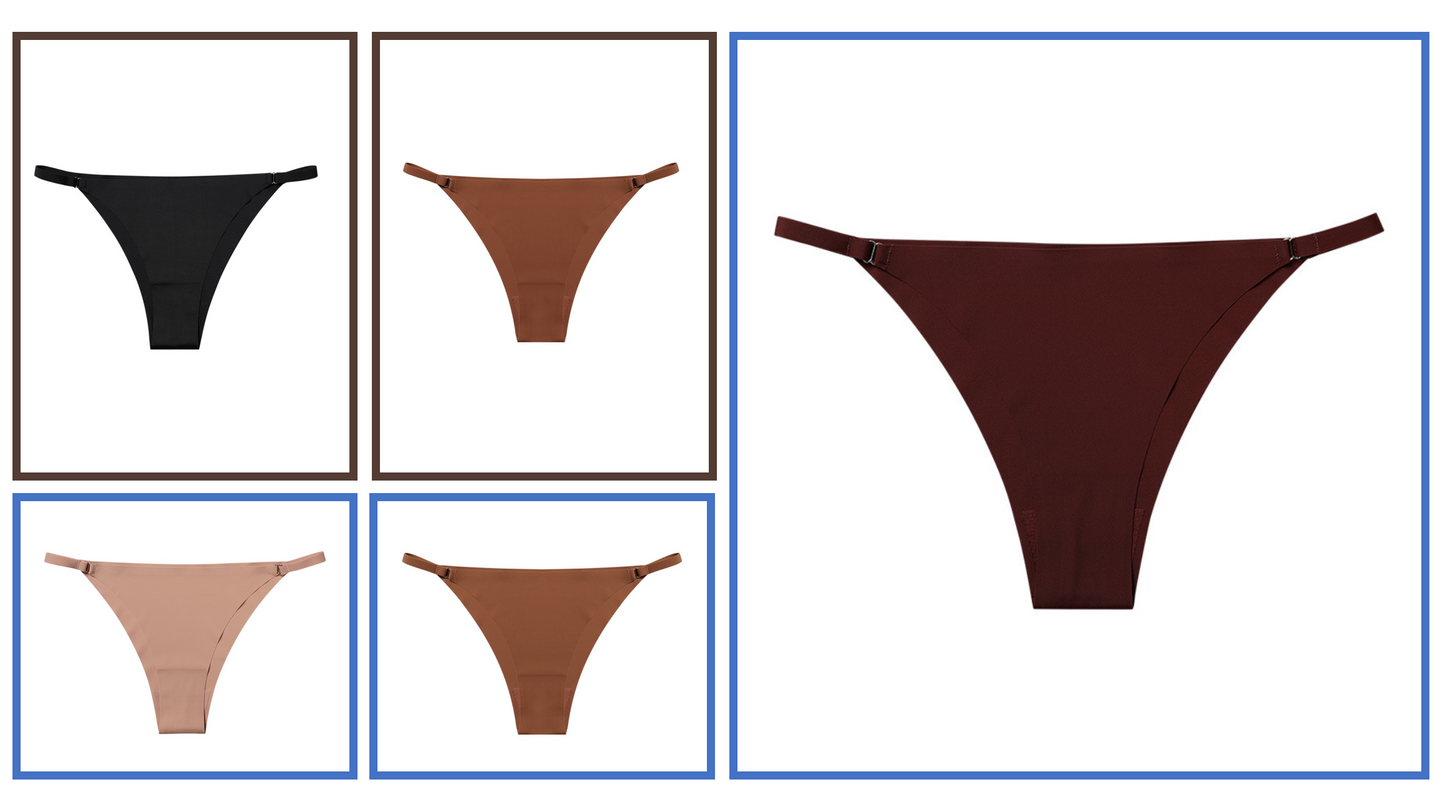 Cross-border Seamless 5pcs Panties - sharpe elegance1 cross-border-breathable-panties, 