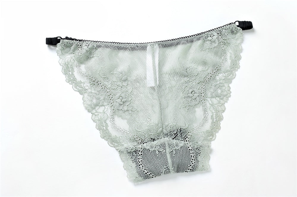 Stylish Transparent Lace Set - sharpe elegance1 signature-stylish-transparent-lace-set, 